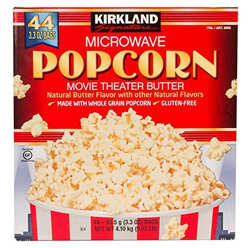 Kirkland Signature Microwave Popcorn 3.3 oz 44 Count Family Bundle