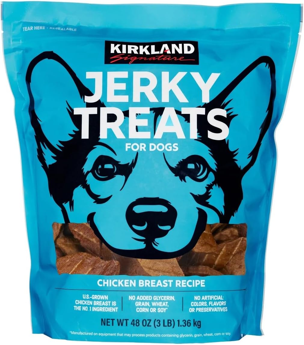 KIRKLAND Signature Chicken Jerky Dog Treat 48 Ounce