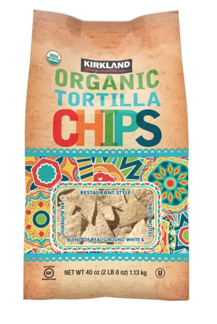 Kirkland Organic Tortilla Chips 1.13 kg 2.5 lbs