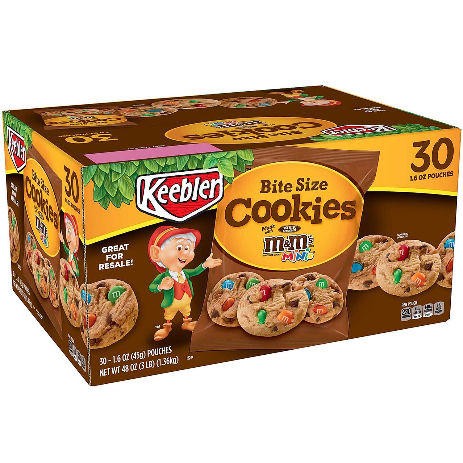 Keebler M&ampampM Cookies 3 Pound