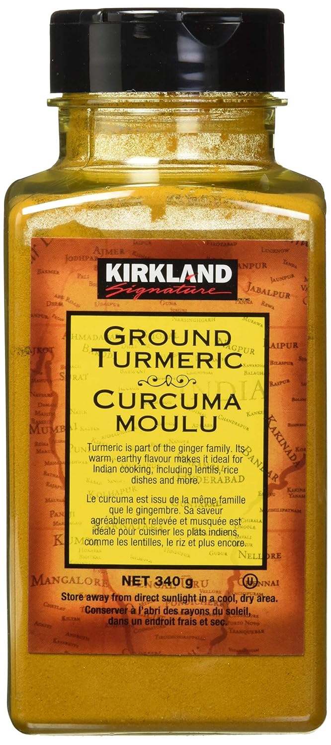 KIRKLAND SIGNATURE Ground Turmeric 12 Ounce Pack of 1